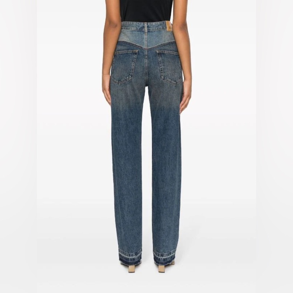 ISABEL MARANT Noemie straight-leg jeans - Picture 13 of 14